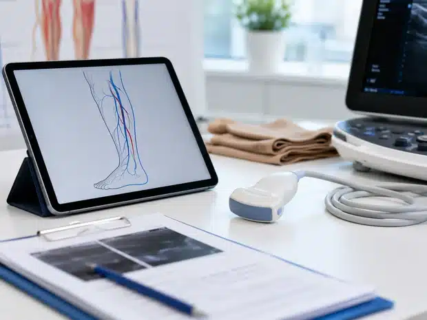Clinical materials to plan a venous map