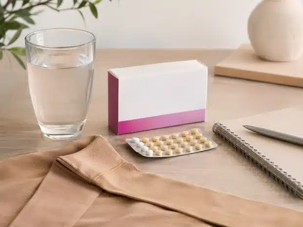 Material clínico neutro relacionado con tratamientos hormonales y valoración del riesgo venoso
